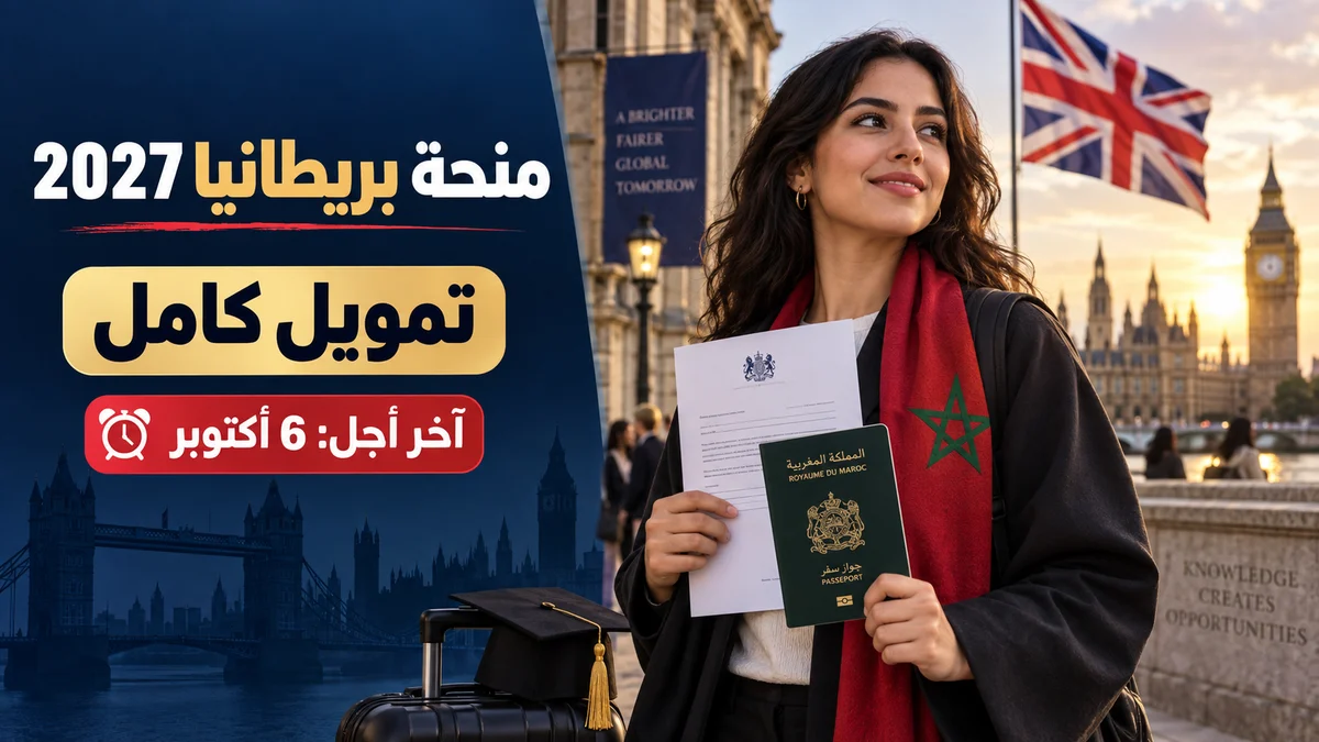 منحة Chevening 2027 للمغاربة: تمويل كامل للدراسة في بريطانيا وآخر أجل 6 أكتوبر