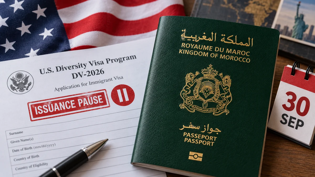 قرعة أمريكا DV-2026 للمغاربة: انتهاء المهلة وتحديث التأشيرات