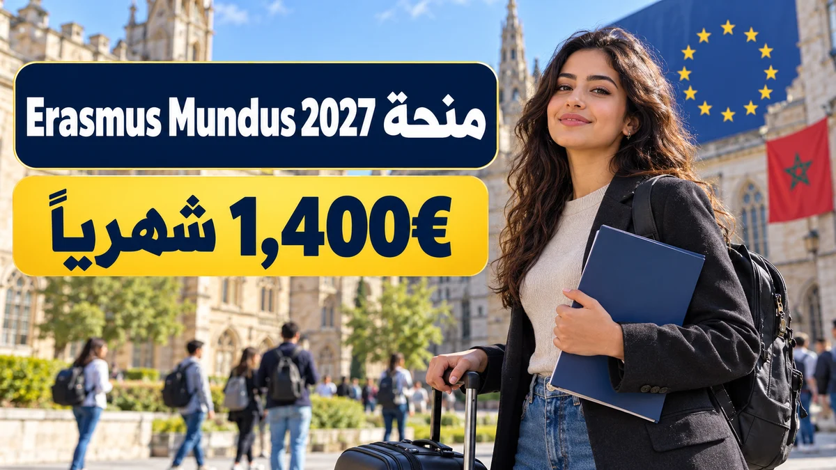 منحة Erasmus Mundus 2027 للمغاربة: التمويل وشروط التقديم